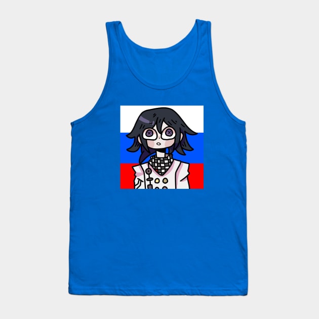 Kokichi for Russia Tank Top by SpaceKermit